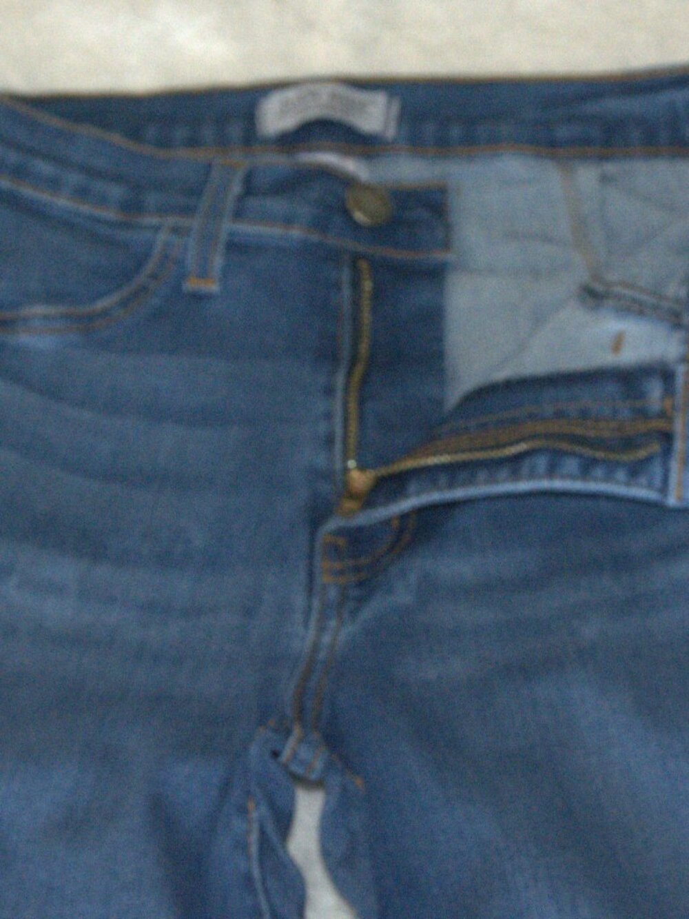 Judy Blue Bell Bottom Strtch Frayed Hem Jeans Women's USA Made size 5/27 - Picture 5 of 7